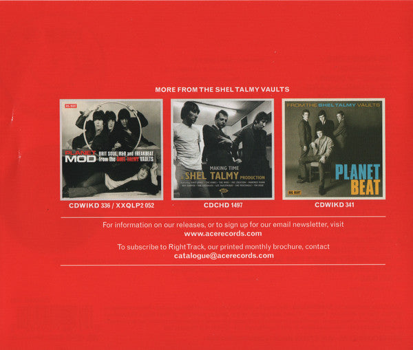 Various : Shel's Girls (From The Planet Records Vaults) (CD, Comp, Mono)