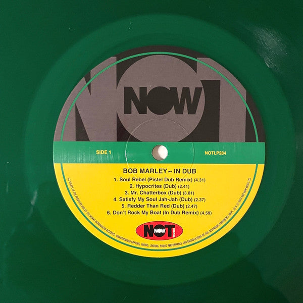 Bob Marley : In Dub (LP, Comp)