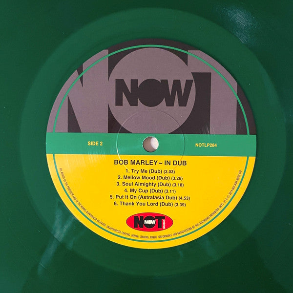 Bob Marley : In Dub (LP, Comp)