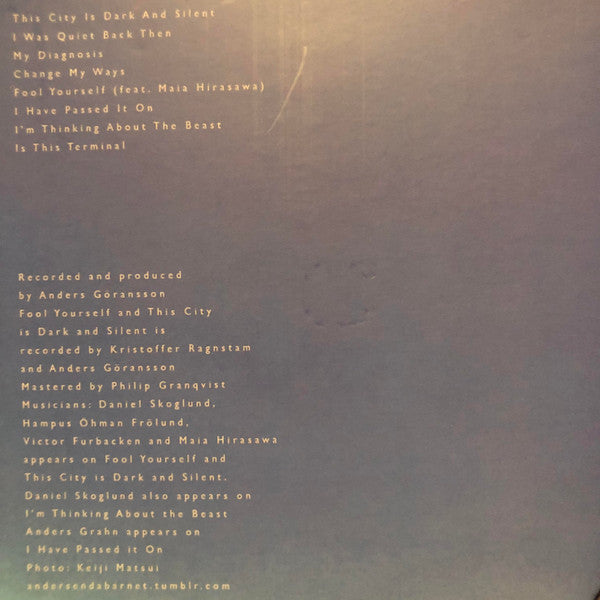 Anders Enda Barnet : I Was Quiet (CDr, Album)