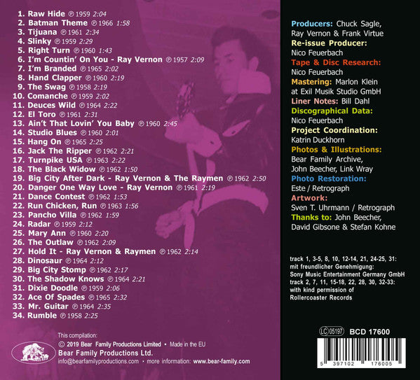 Link Wray : Rocks (CD, Comp)