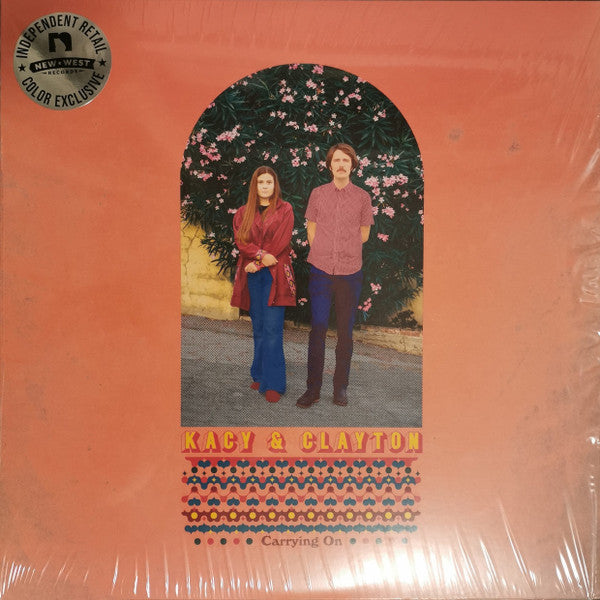 Kacy & Clayton : Carrying On (LP, Album, Pin)