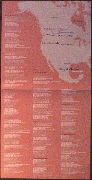 Kacy & Clayton : Carrying On (LP, Album, Pin)