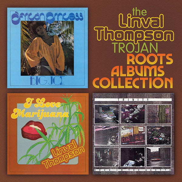 Various : The Linval Thompson Trojan Roots Albums Collection (2xCD, Comp)
