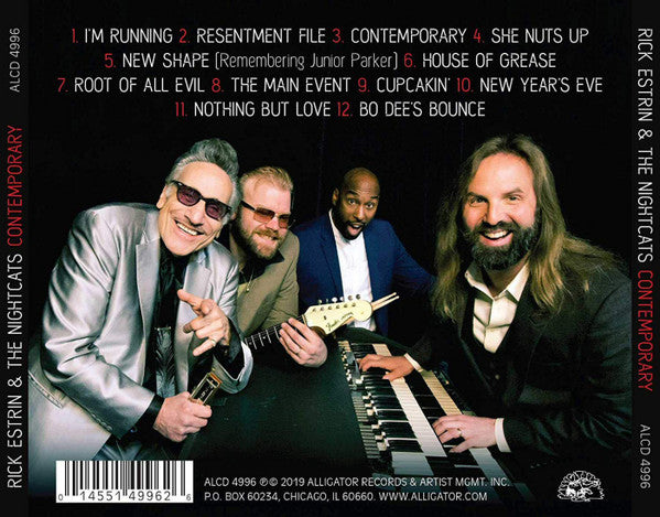 Rick Estrin And The Nightcats : Contemporary (CD, Album)