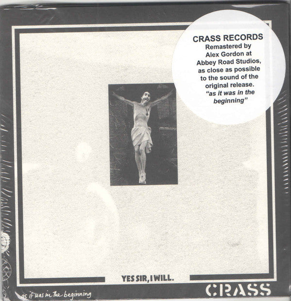 Crass : Yes Sir, I Will. (CD, Album, RE, RM)