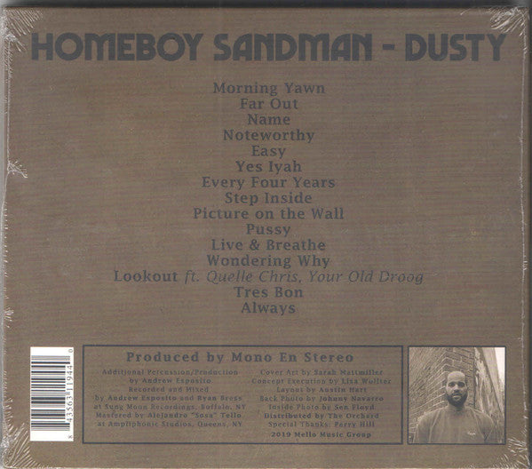 Homeboy Sandman : Dusty (CD, Album)