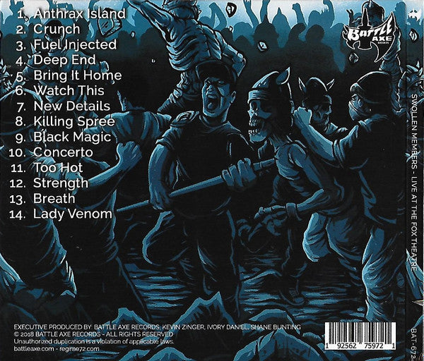 Swollen Members : Live At The Fox Theatre (CD, Album)