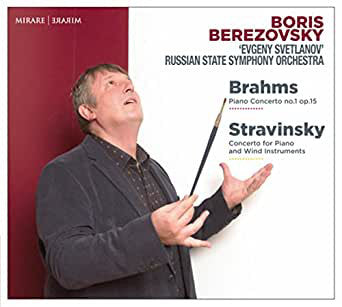 Boris Berezovsky, Russian State Symphony Orchestra, Johannes Brahms, Igor Stravinsky : Piano Concerto No. 1 In D Minor, Op. 15; Concerto For Piano And Wind Instruments (CD, Album)