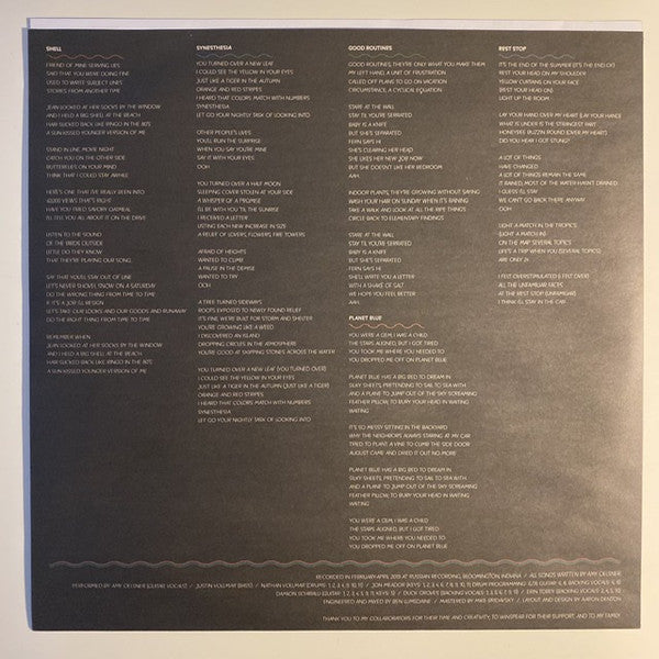 Amy O : Shell (LP, Album, Gol)