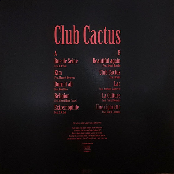 Club Cactus (2) : 5 (LP)
