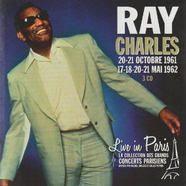 Ray Charles : Live In Paris, 20-21 Octobre 1961 / 17-18-20-21 Mai 1962 (3xCD)