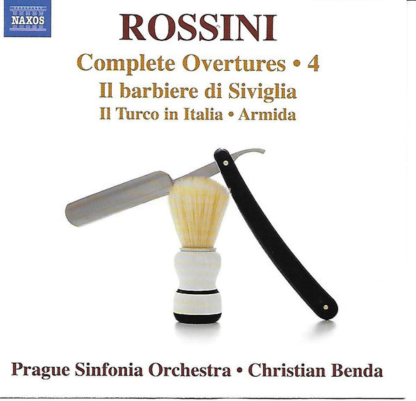 Christian Benda, Prague Sinfonia Orchestra : Rossini Complete Overtures - 4 Il Barbiere Di Siviglia, Il Turco In Italia - Armida (CD)
