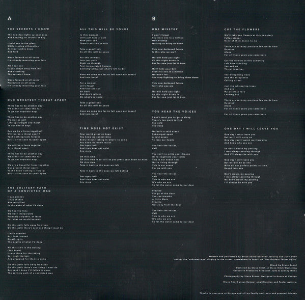 Bruce Soord : All This Will Be Yours (LP, Album)