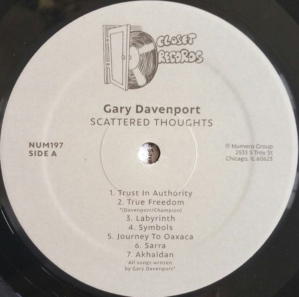 Gary Davenport : Scattered Thoughts (LP, Comp)