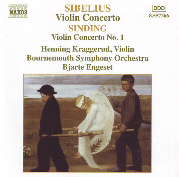 Jean Sibelius - Christian Sinding / Henning Kraggerud, Bournemouth Symphony Orchestra, Bjarte Engeset : Violin Concertos (CD, O-c)