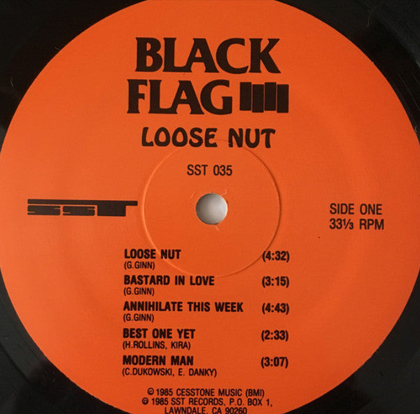 Black Flag : Loose Nut (LP, Album, RP)