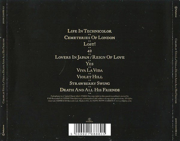 Coldplay : Viva La Vida Or Death And All His Friends (CD, Album)