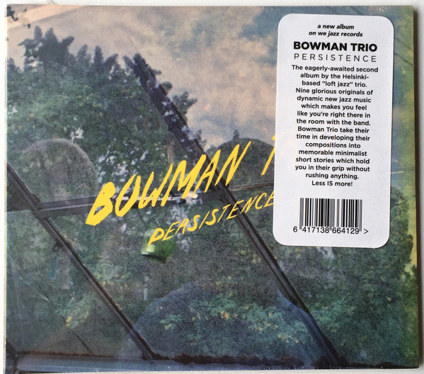Bowman Trio : Persistence (CD, Album)
