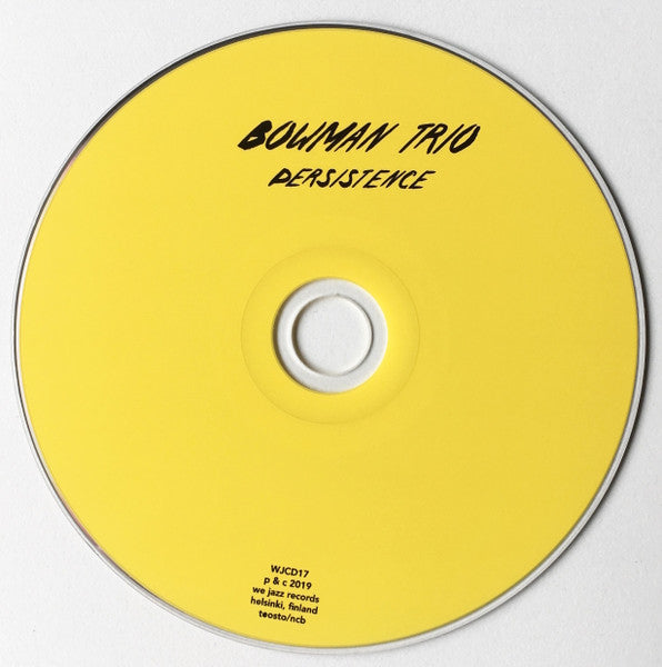 Bowman Trio : Persistence (CD, Album)