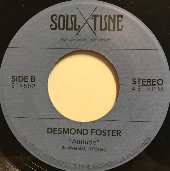 Desmond Foster : Wheels Keeps On Turning (7", Single)