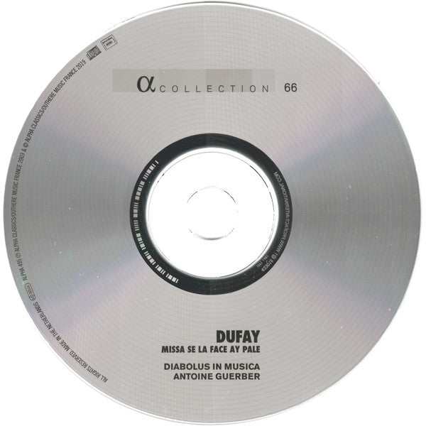 Guillaume Dufay – Diabolus In Musica, Antoine Guerber : Missa Se La Face Ay Pale (CD, Album, RE)