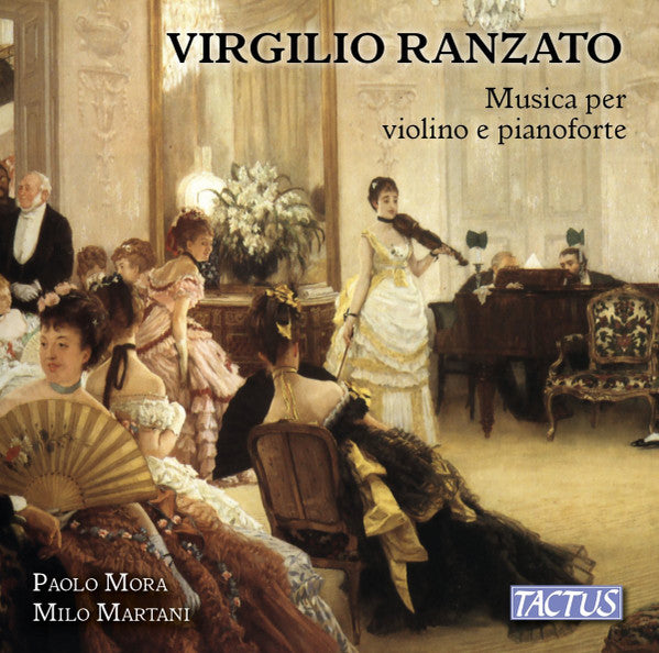 Virgilio Ranzato - Paolo Mora, Milo Martani : Musica Violino E Pianoforte (CD, Album)