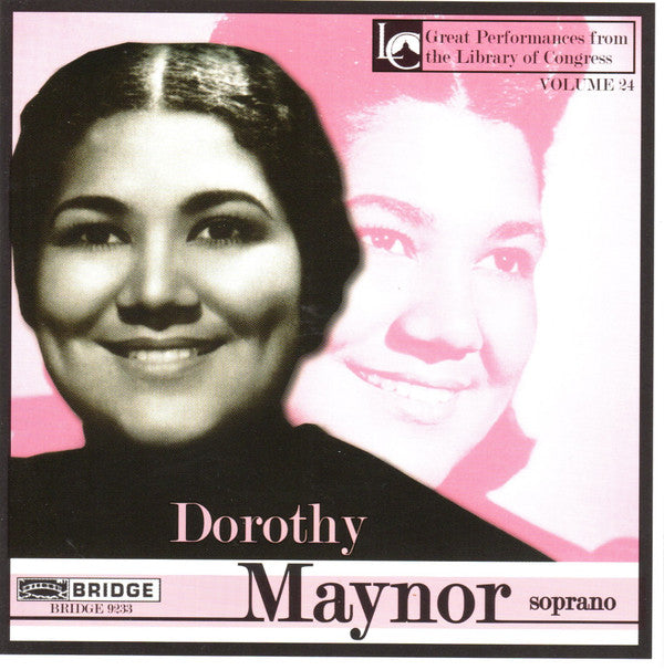 Dorothy Maynor : Dorothy Maynor, Soprano (CD, Album)