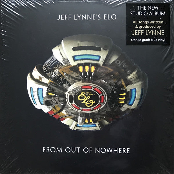 Jeff Lynne's ELO* : From Out Of Nowhere (LP, Album,  Bl)