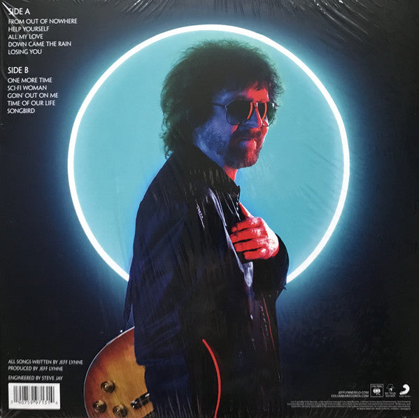 Jeff Lynne's ELO* : From Out Of Nowhere (LP, Album,  Bl)