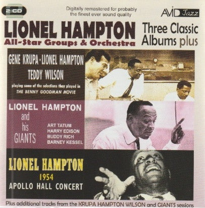 Lionel Hampton : All-Star Groups & Orchestra (2xCD, Comp)