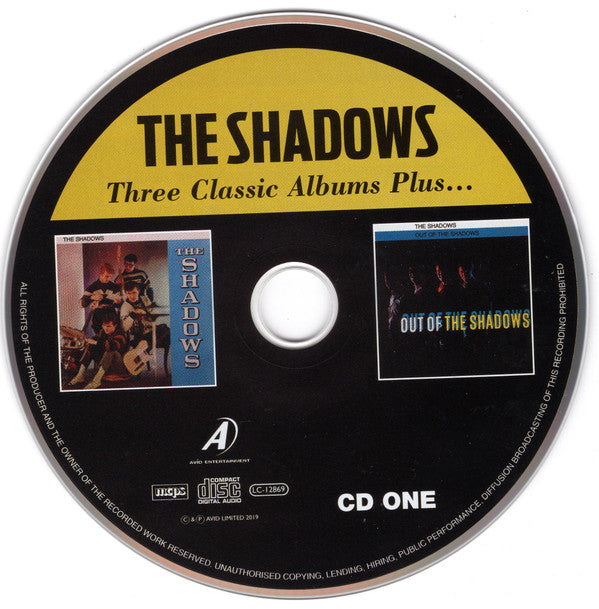 The Shadows : Three Classic Albums Plus... (2xCD, Comp)