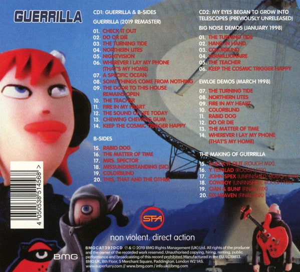 Super Furry Animals : Guerrilla (CD, Album, RE, RM + CD + Dlx, 20t)