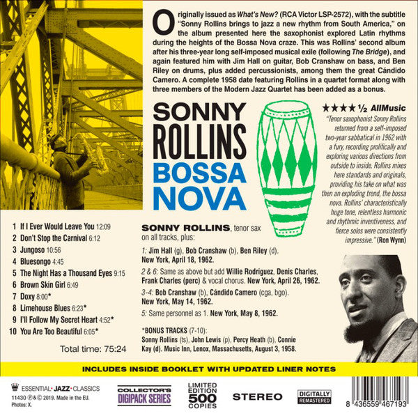 Sonny Rollins : Bossa Nova (CD, Album, Ltd, RE, RM)