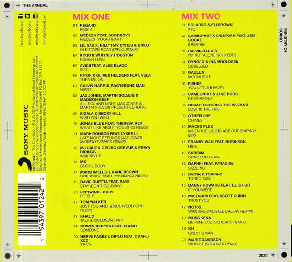 Various : The Annual 2020 (2xCD, Comp, Mixed)