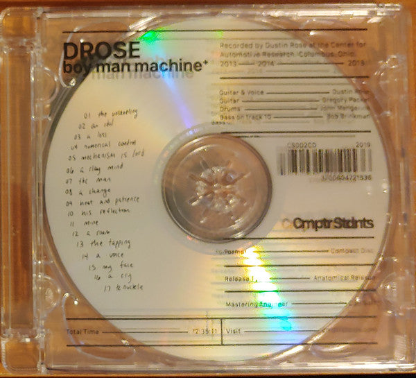 Drose : Boy Man Machine+ (CD, Album, RE)