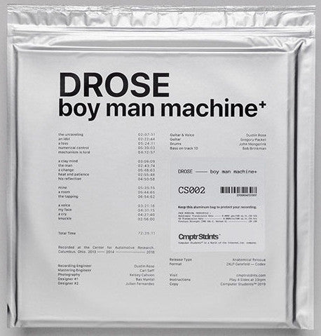 Drose : Boy Man Machine+ (2xLP, Album, RE, RM, S/Edition)