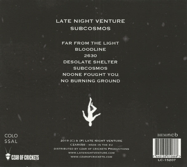 Late Night Venture : Subcosmos (CD, Album)