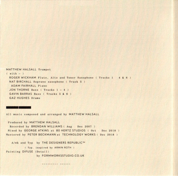 Matthew Halsall : Sending My Love (CD, Album, RE, RM, S/Edition)