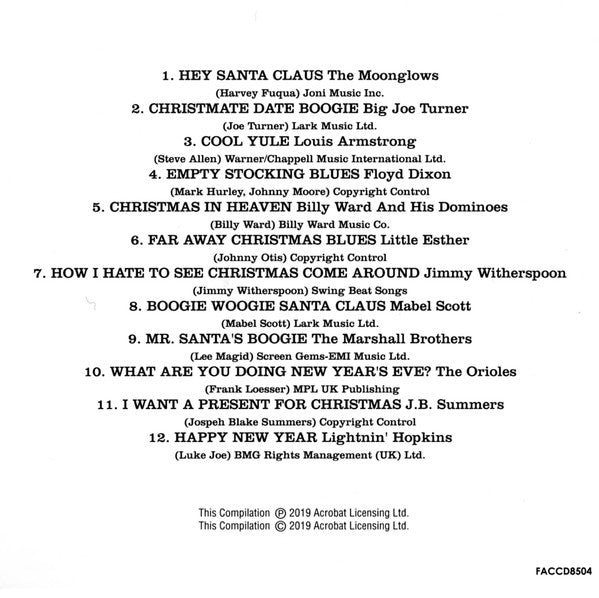 Various : A Rhythm & Blues Christmas (CD, Comp)