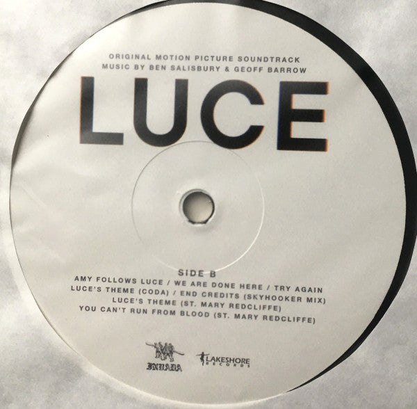 Ben Salisbury & Geoff Barrow : Luce (Original Motion Picture Soundtrack) (LP, Album, 180)