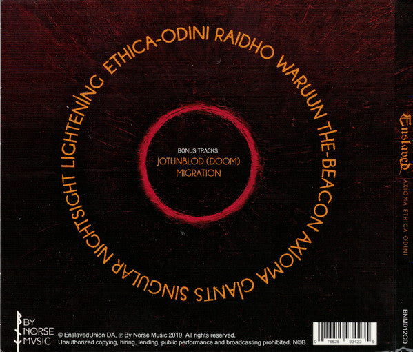 Enslaved : Axioma Ethica Odini (CD, Album, RE, Dig)