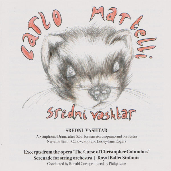 Carlo Martelli : Sredni Vashtar (CD)