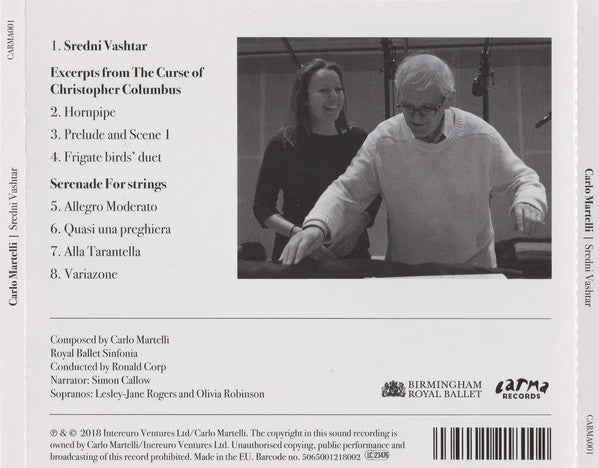 Carlo Martelli : Sredni Vashtar (CD)