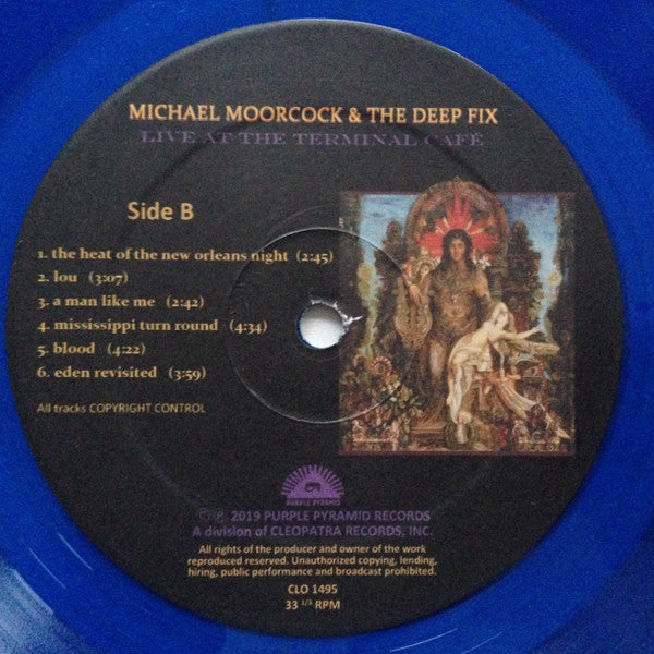 Michael Moorcock's Deep Fix : Live At The Terminal Café (LP, Album, Ltd, Blu)