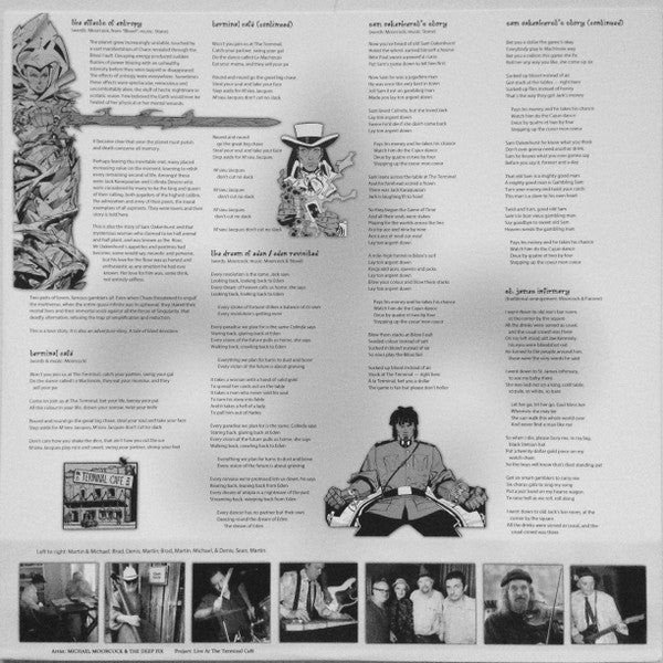 Michael Moorcock's Deep Fix : Live At The Terminal Café (LP, Album, Ltd, Blu)