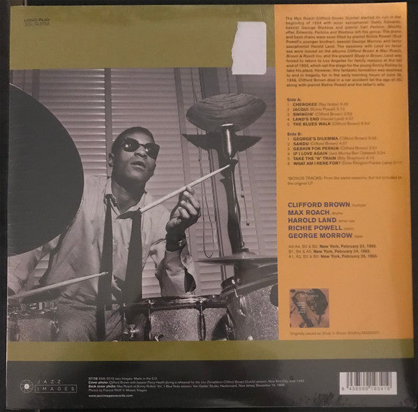 Clifford Brown and Max Roach : Study in Brown (LP, Album, Ltd, RE)