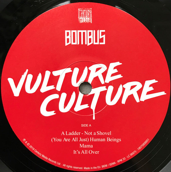 Bombus (2) : Vulture Culture (LP, Album + CD, Album)