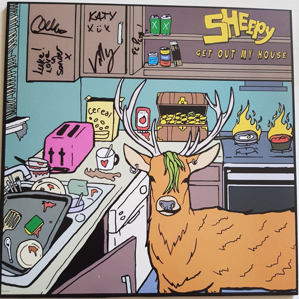 Sheepy (3) : Get Out My House (LP, Album)