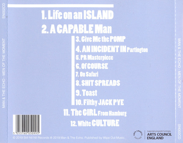 Man & The Echo : Man & The Echo's Men Of The Moment (CD, Album)